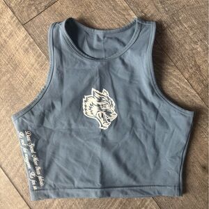 Darc Sport Blue Crop Top